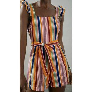 FARM Rio Colorful Striped Romper